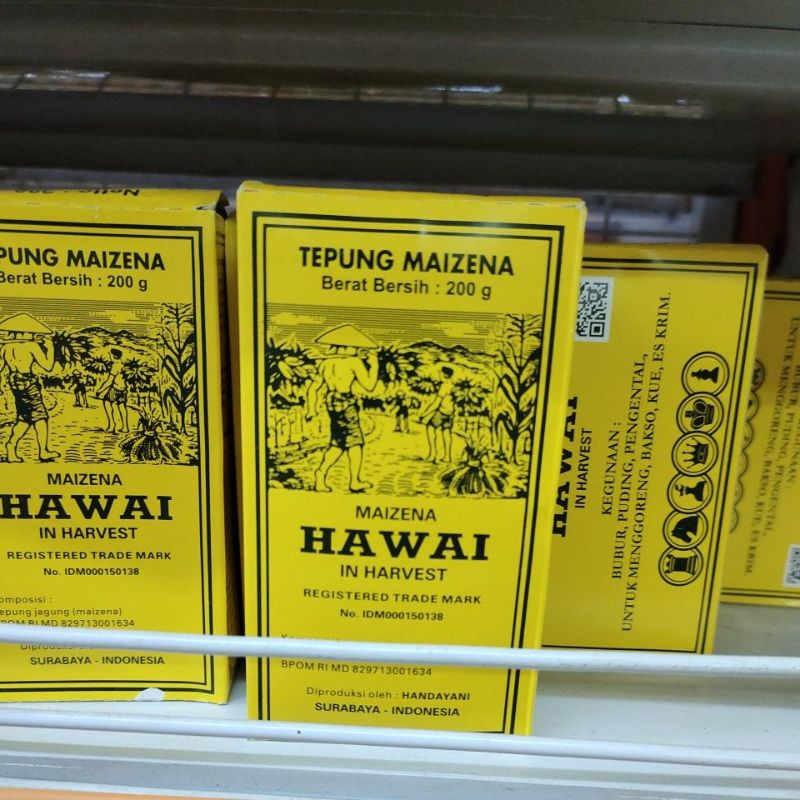 

Tepung Maizena Hawai 200gr