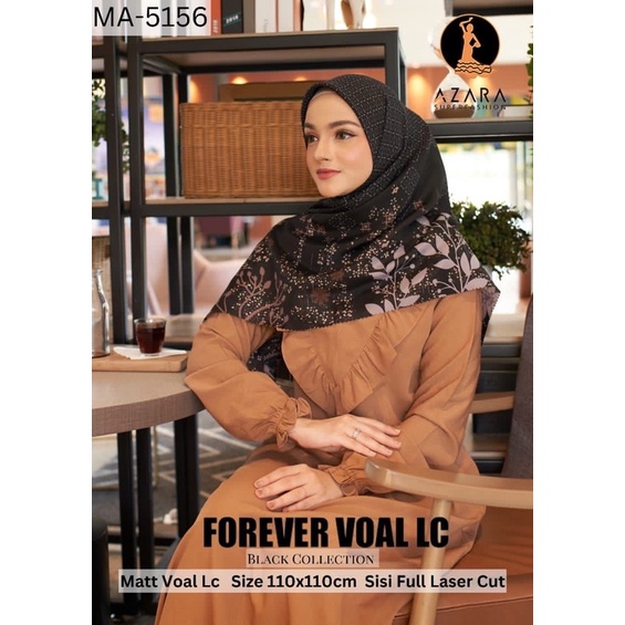 [PART 2] SEGIEMPAT MOTIF FOREVER VOAL BLACK EDITION (KHUSUS HITAM)