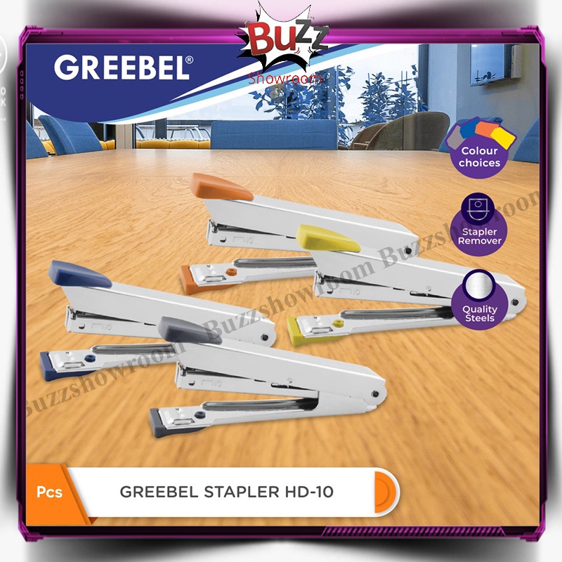 Staples Stapler Stepler Jepretan GREEBEL HD-10