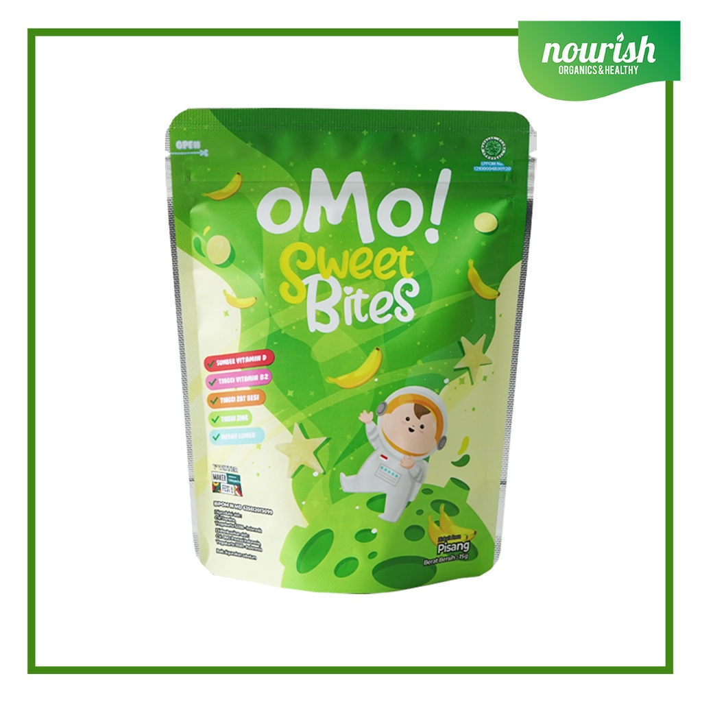 OMO ! OMO Sweet Bites - Omo Healthy Snack Sehat Bayi Anak 15g