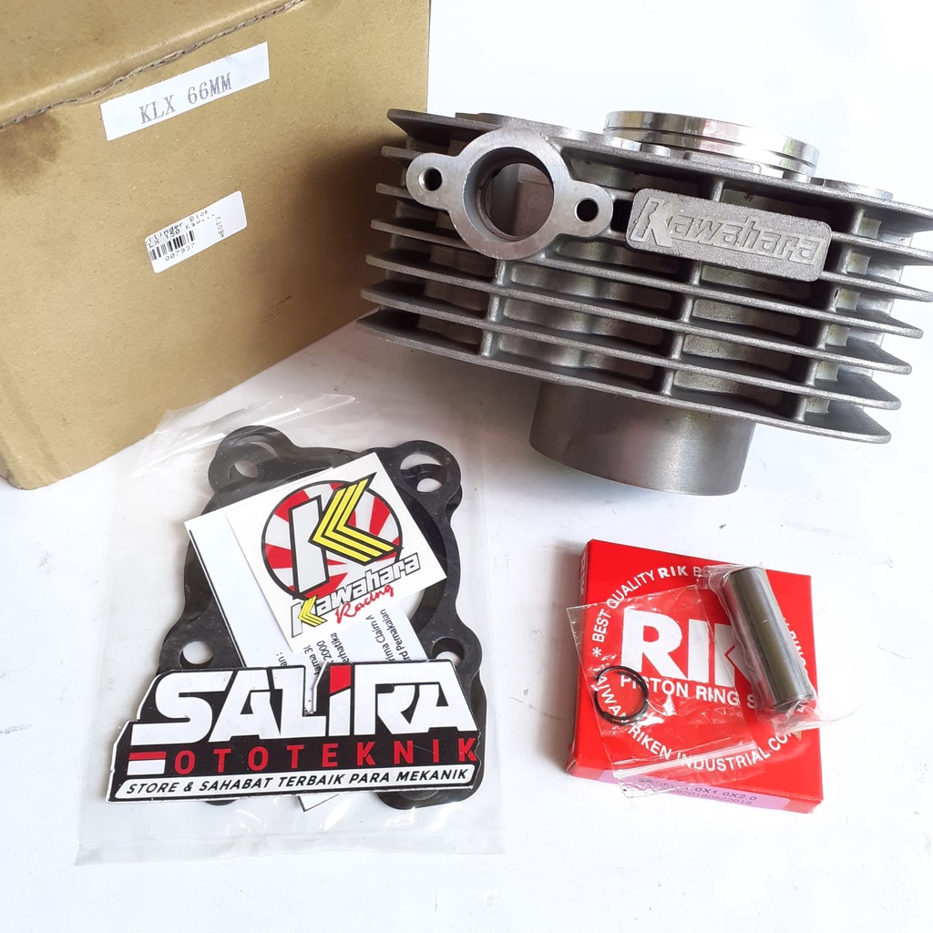 Jual Silinder Cylinder Blok Block Buring Kawasaki Klx Klx Kawahara Racing Piston