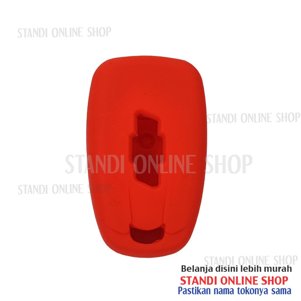 Sarung Kunci Silikon Remote Smartkey The All New Chevrolet Trax Merah