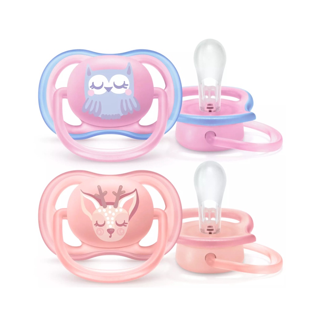 Avent Ultra Air Pacifier 0-6m Owl/Deer