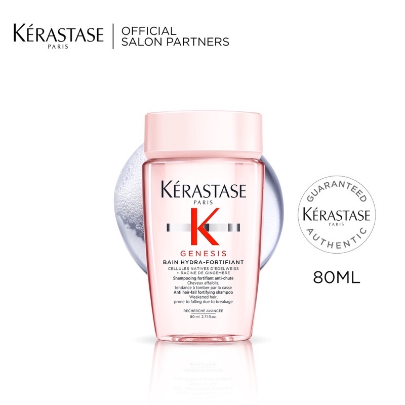 Jual KERASTASE Bain Hydra Fortifiant 80 ML Shampoo Rambut Rontok