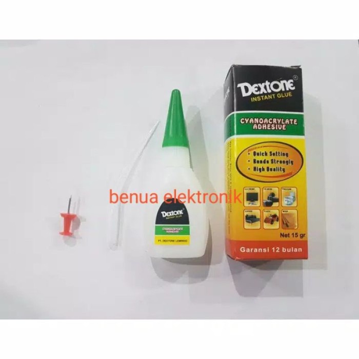 

Perekat Promo Per 1Pak (50Pcs) Lem Tetes Dextone / Lem Korea