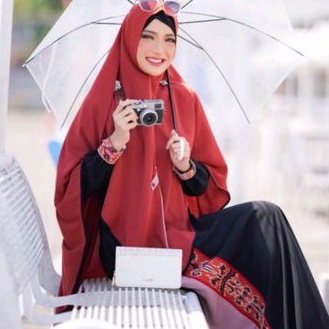 Set gamis aulia ori syar'i syari model terbaru 2022, warna sangat menarik, bahan adem banget nyaman 