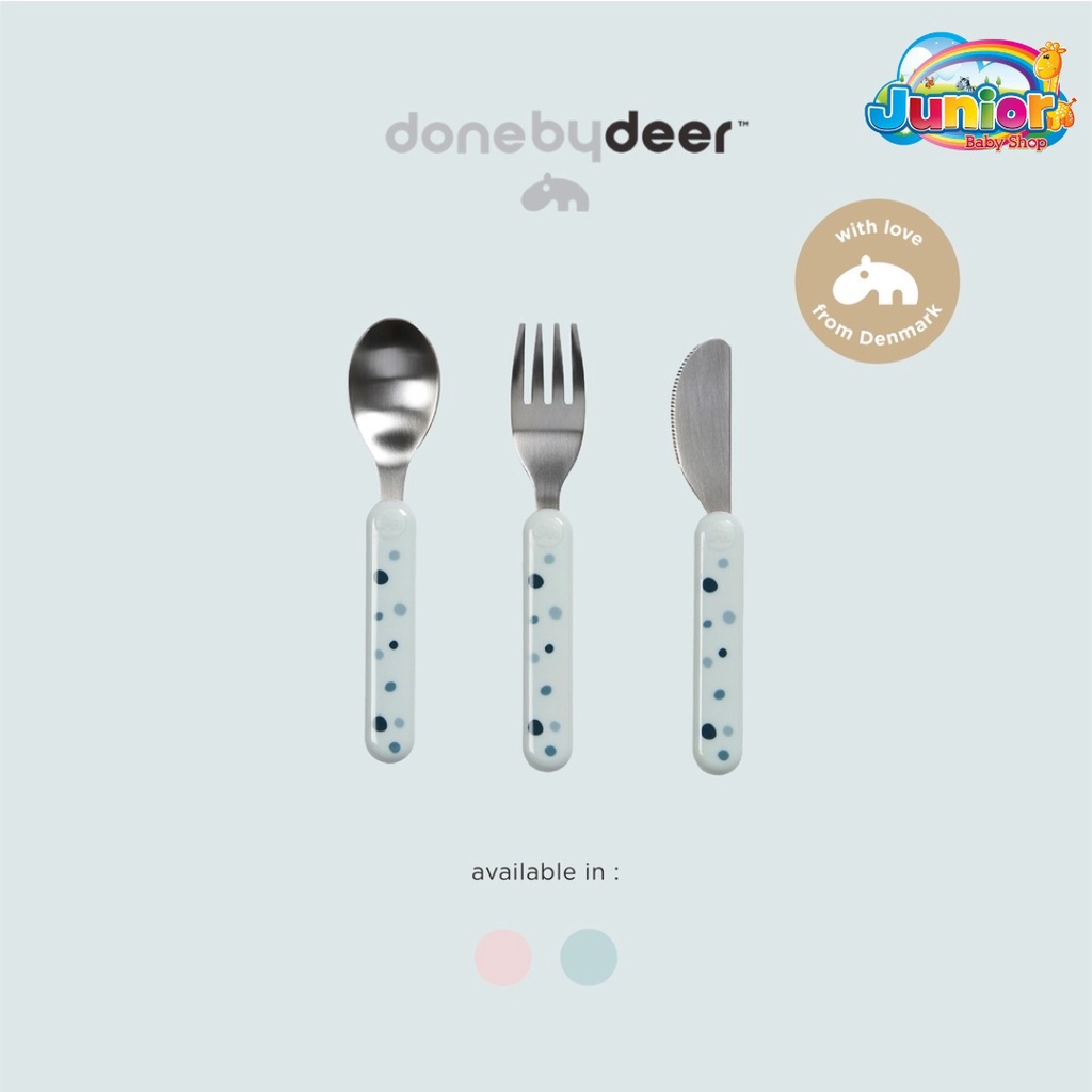 Done by Deer Cutlery Set Dreamy Dots