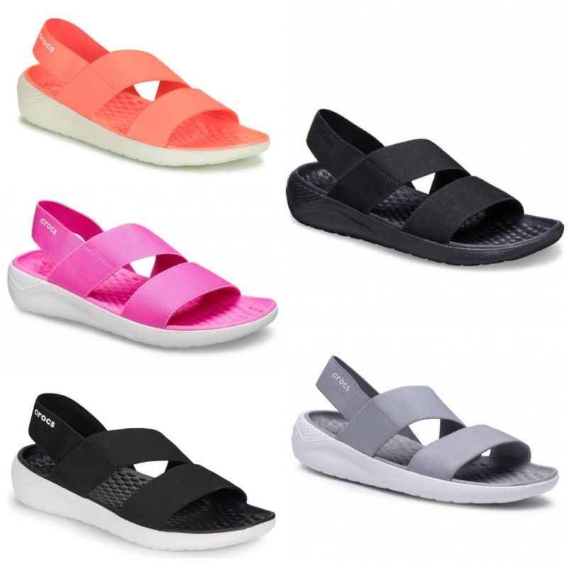 CROCS LITERIDE STRETCH/CROCS LITERIDE WANITA/CROCS WANITA/CROCS LITERIDE/SANDAL CROCS