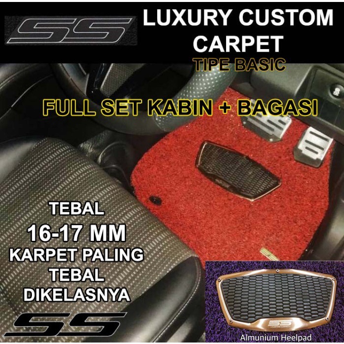 Karpet Mobil SS BMW 320i F30 2013-Up Luxury Heelpad