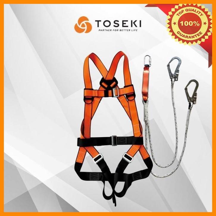 (KER) TOSEKI Full Body Harness Double Big Hook + Absorber