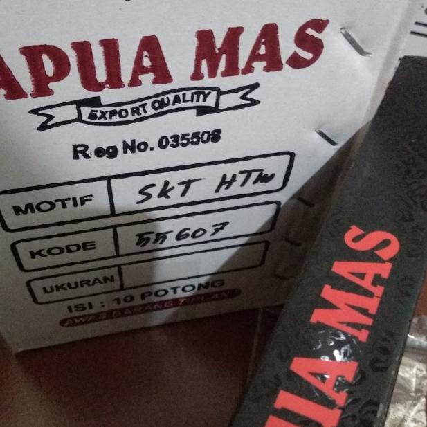 Sarung PAPUA MAS HITAM Jumbo Fashion Moslem Wear Alat Shalat Syukuran