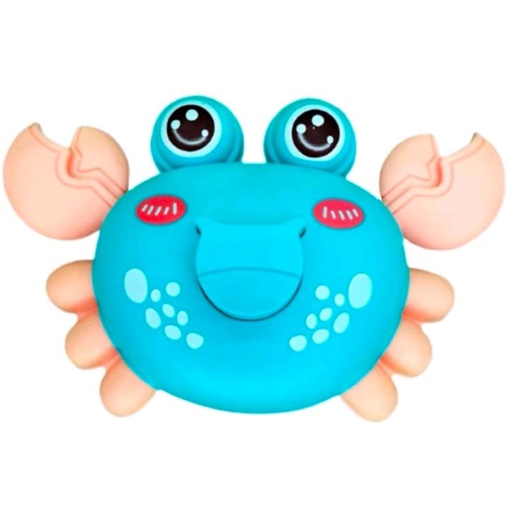 PROMO TERMURAH - Mainan Bayi Edukasi Kepiting pencet Berjalan Happy Crab SS 1382 /mainan seluncur /mainan anak /baby toys /mainan murah