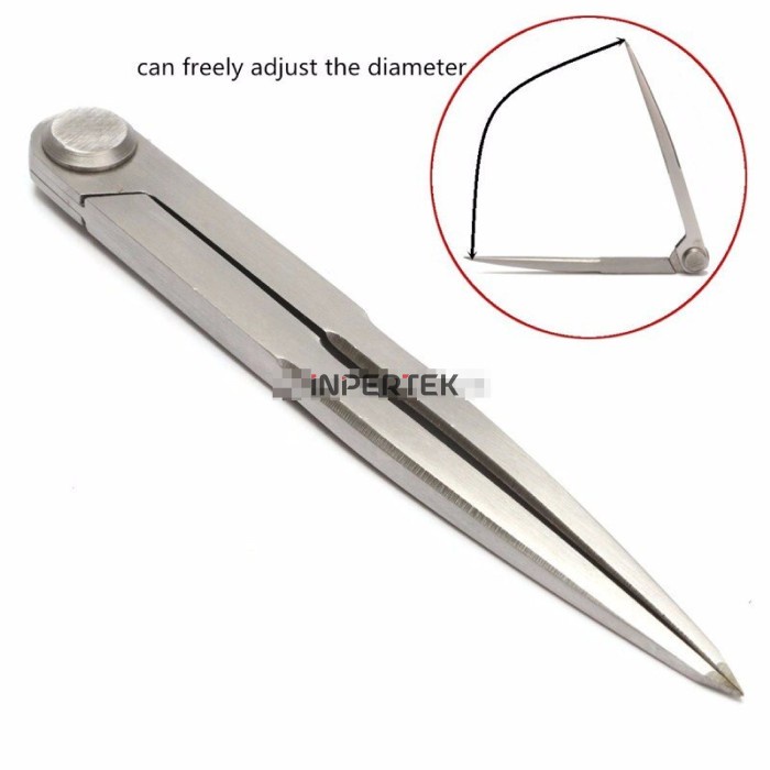 

Jangka Besi 12" Jangka Lurus Jangka Bubut 12" Leg Divider Caliper 12