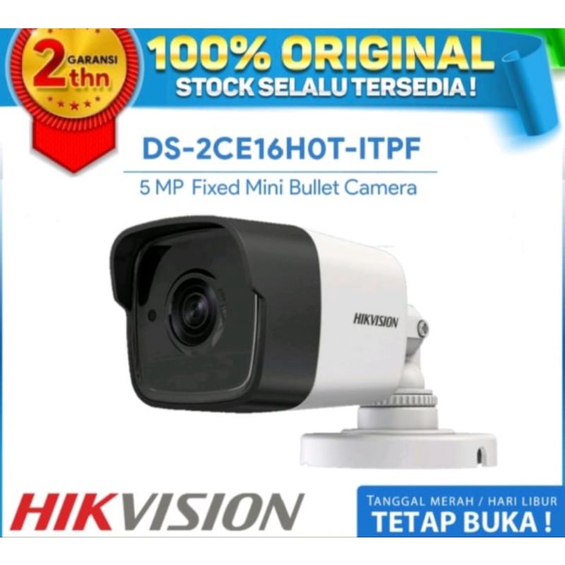 Hikvision 5MP Indoor Built in Mic DS-2CE76HOT-ITPF Audio Camera 5MP