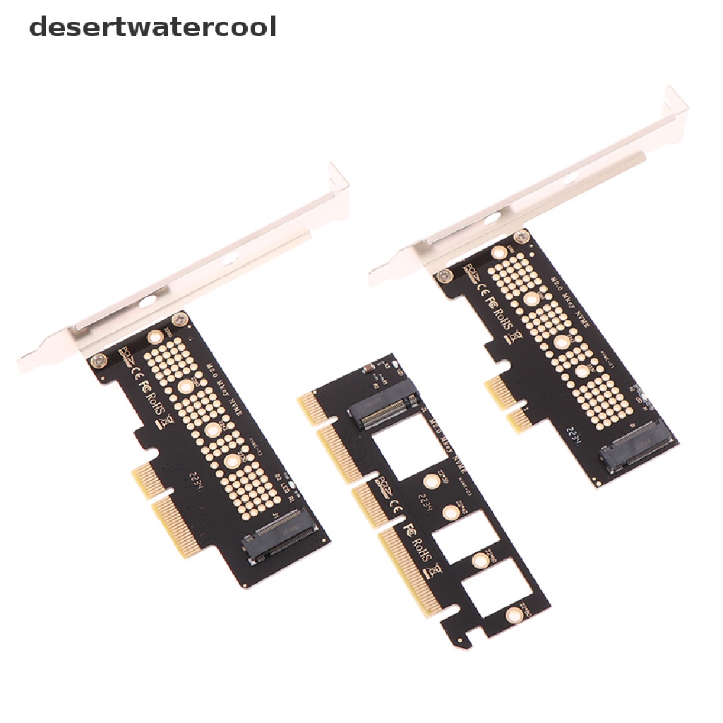 Deid 1 Set Adapter Card M.2 NVMe SSD Ke PCIE 3.0 X16 / X8 / X4 / X1 Untuk Komputer Desktop