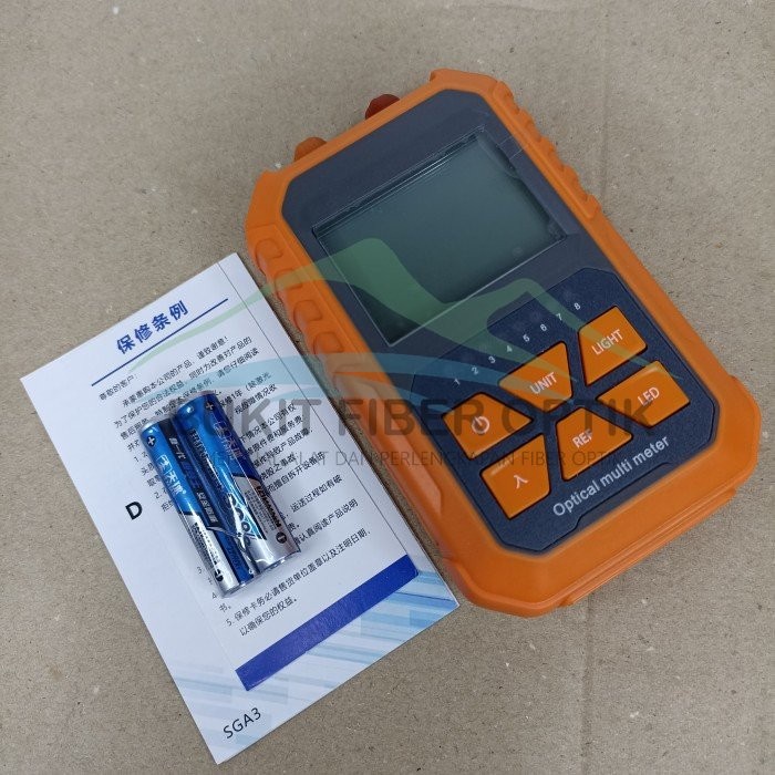 OPM Mini 3 in 1 Baterai OPM Mini 3in 1 VFL LAN Tester Fiber Optik AMG