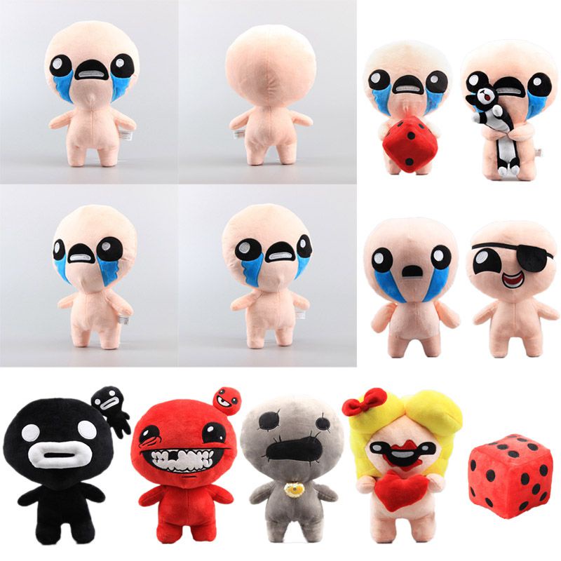 Pengikat Isaac Plush Toys Game Stuffed Dolls Fans Anak Koleksi Hadiah Lembut