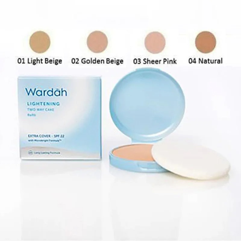 Wardah Lightening Two Way Cake Refill SPF 15 &amp; 22