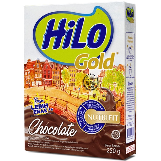 

HILO GOLD CHOCOLATE 250GR MURAH BANGET