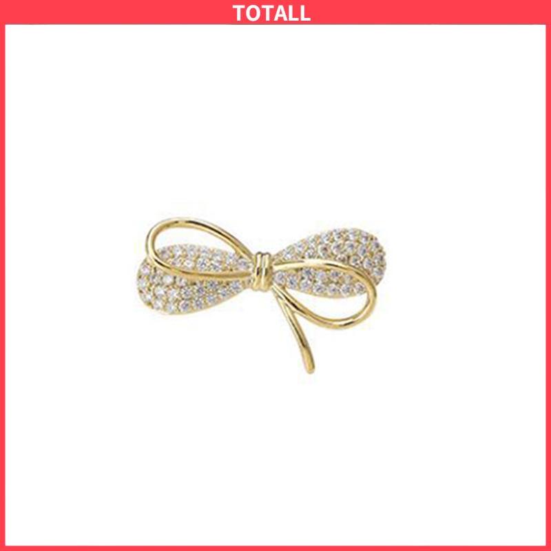 COD Brooch Bros hijab bros cantik Bros Mutiara bros Kupu bros lucu Bros Wanita Korean Fashion Style Butterfly Brooches Gold Color Pearl Brooch Pins Pakaian Aksesoris-Totall