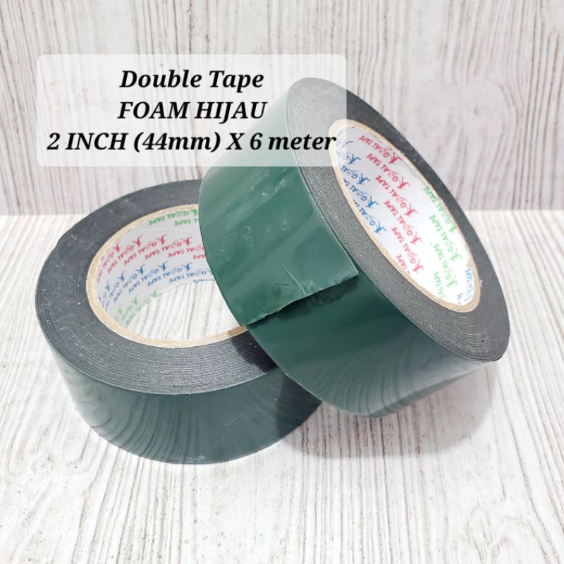 

DOUBLE TAPE FOAM HIJAU BESAR