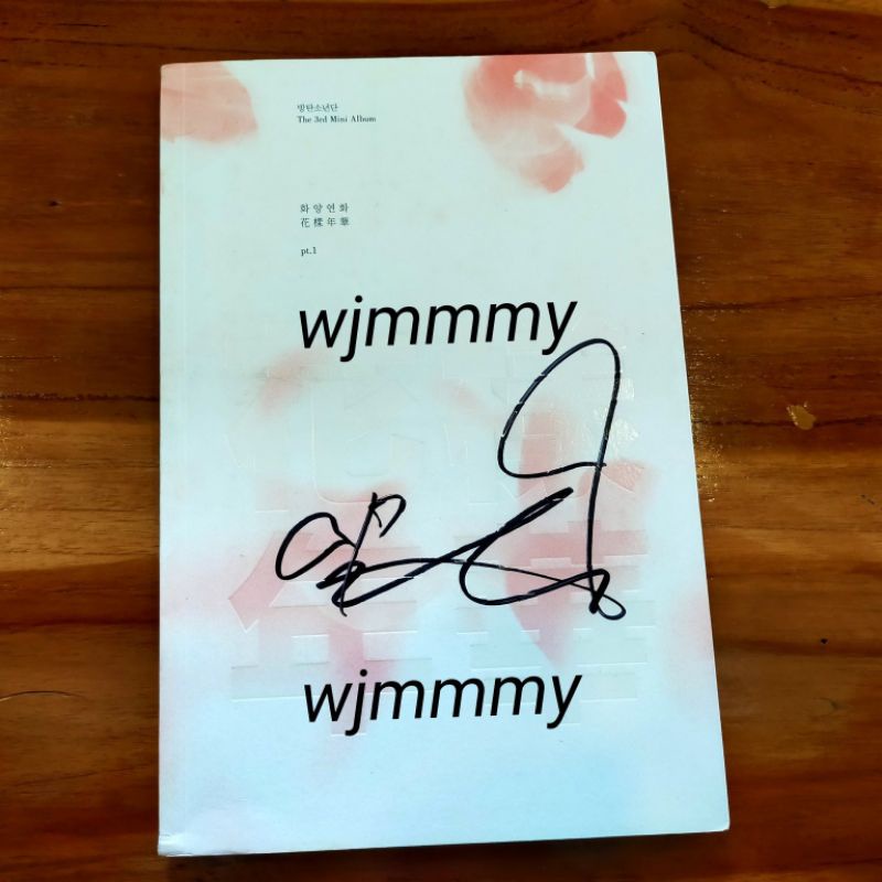 BTS ALBUM HYYH Part.1 JIMIN SIGNED