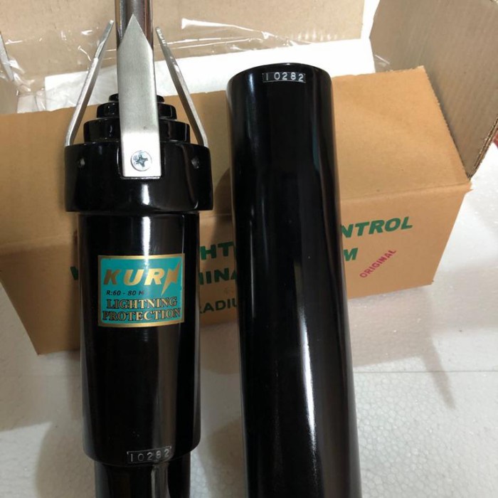 Anti Petir Penangkal Petir Kurn Radius 60 - 80M