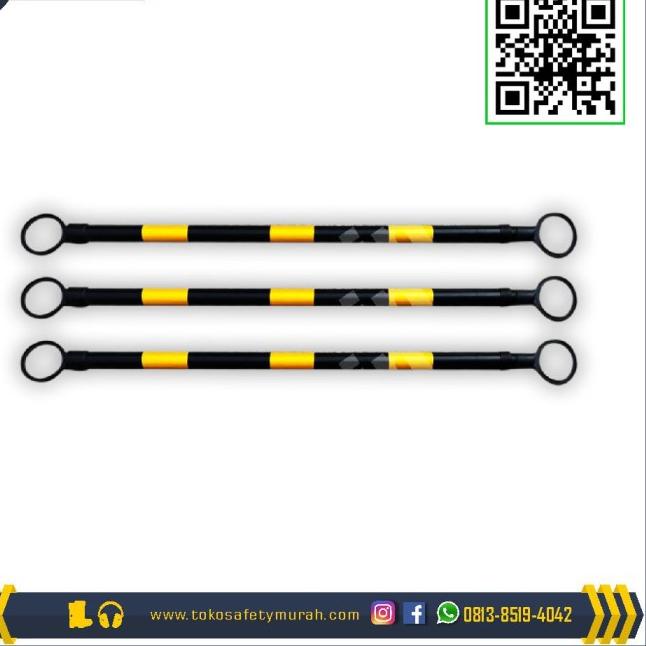 

Retractable Cone Bar / Penghalang jalan - Merah Putih