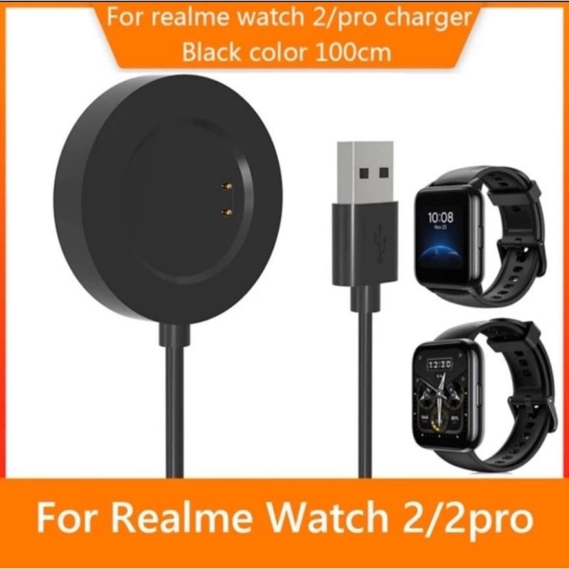 Kabel Charger USB Realme Watch 2 / Watch 2 Pro Magnetic USB Charger Realme / Dock Charger Realme Wat