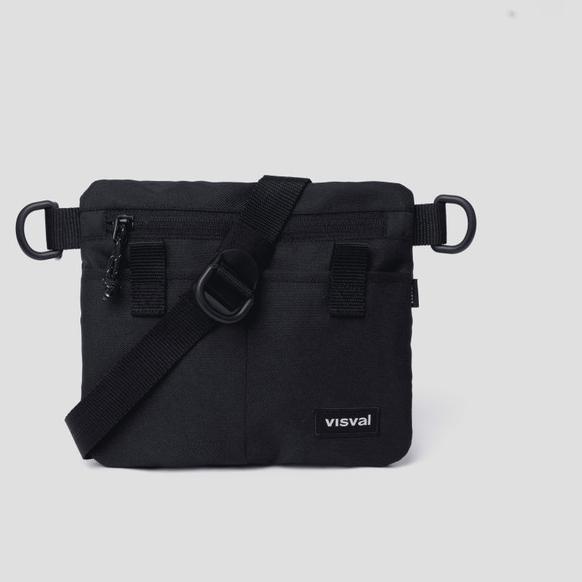 Sling Bag Gato Sacoche - Visval - Black - Tas Selempang