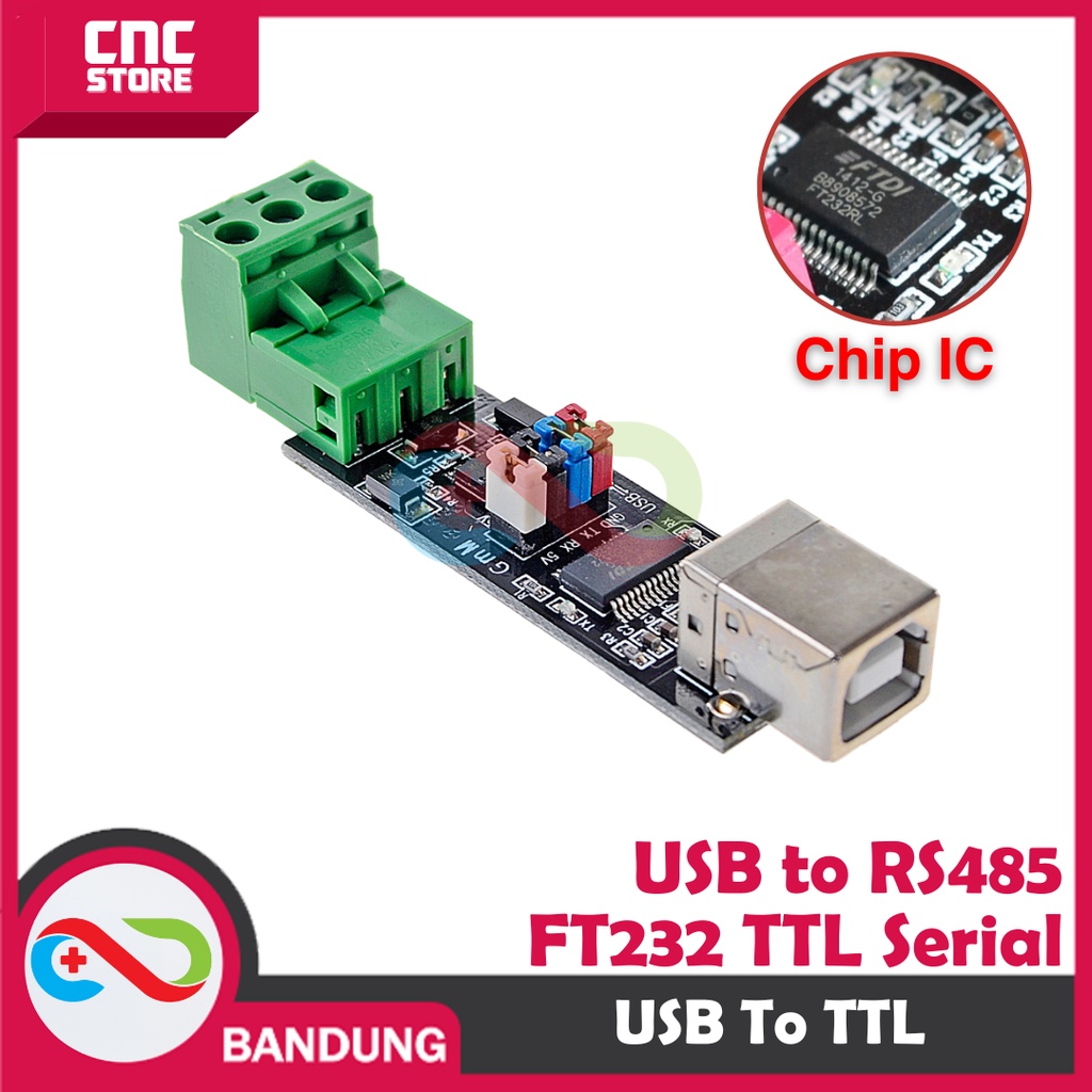 USB TO RS485 FT232 TTL SERIAL CONVERTER MODULE FTDI RS 485 ARDUINO