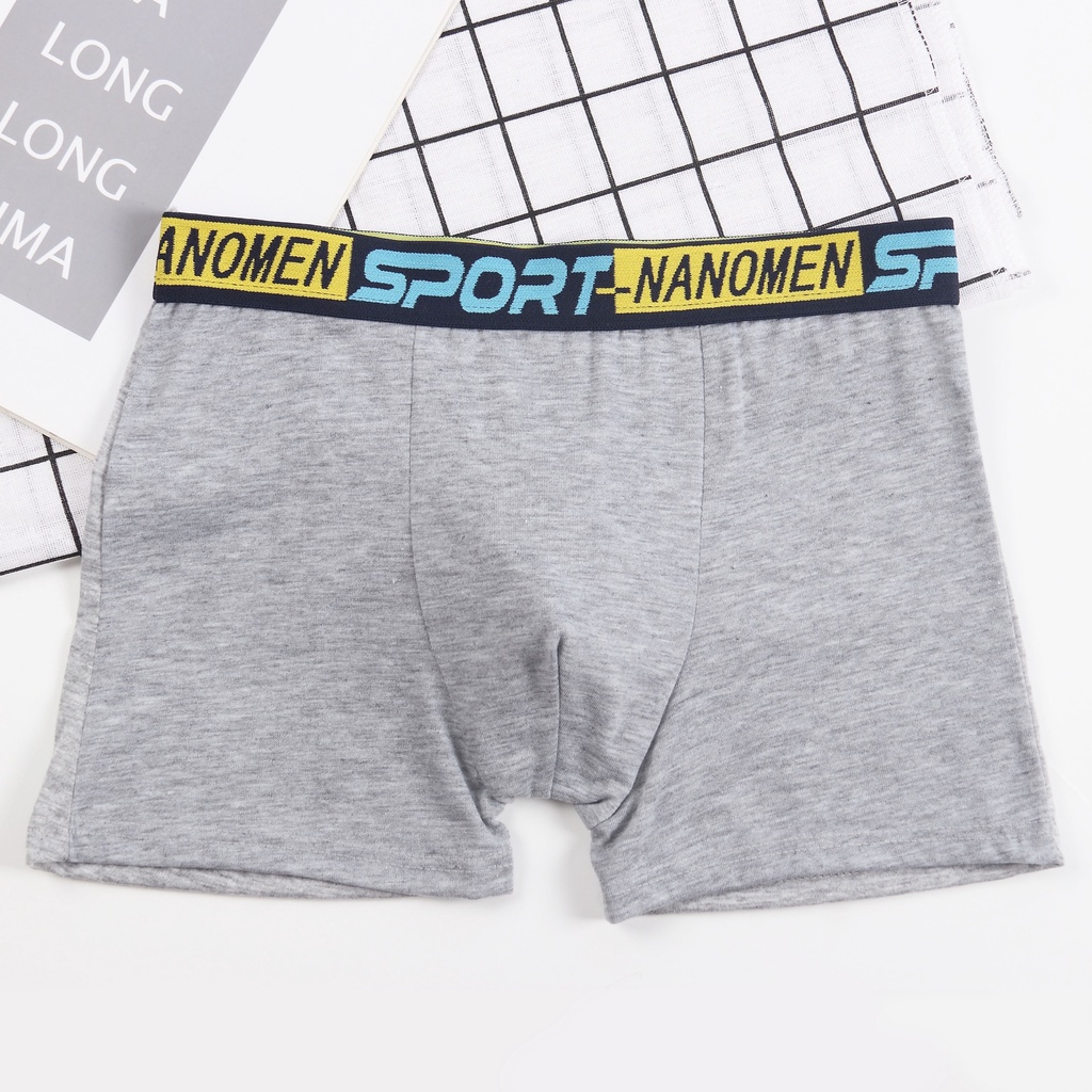 NANOMEN | Celana Dalam Boxer Pria / Celana Dalam Segi4 Pria / Art NM 801