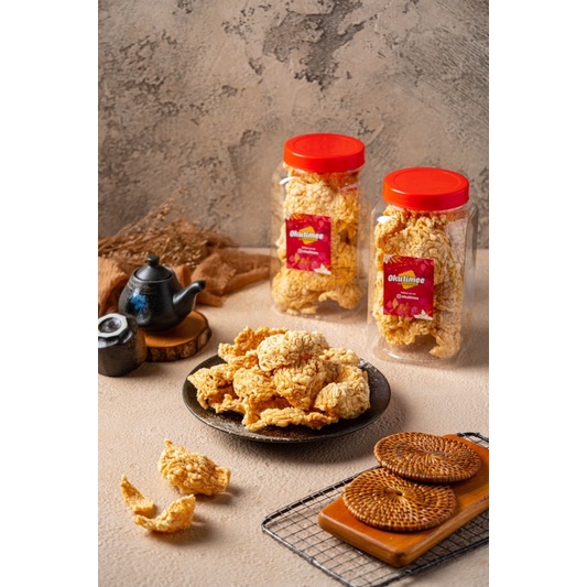 

kerupuk kembang tahu toples 2L (200 gr)