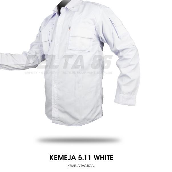 Kemeja Tactical 5.11 Kemeja 511 - Putih, S