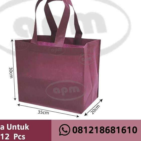 

Tas Spunbond Kotak Ukuran 35x20x30 (Tas Jahit) - Navy