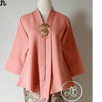 ATASAN KEBAYA FLOY MURAH HITAM MODERN - kebaya kartini