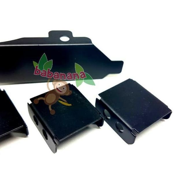 Bracket VGA PCI 3 fan extension 80 90 mm TIDAK TERMASUK FAN