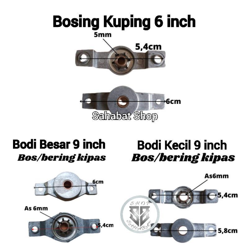 Bosing Kipas Angin Universal As 10 Termurah