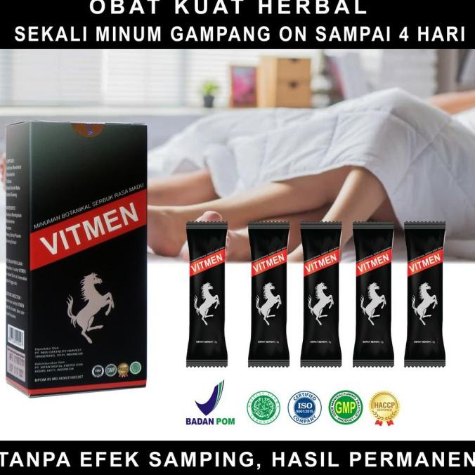 Jual Vitmen Obat Kuat Impotensi Herbal Tahan Lama Dan Kesuburan Pria