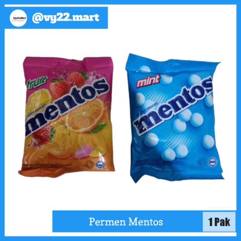 

Permen Mentos Zak Rasa Mint dan Buah