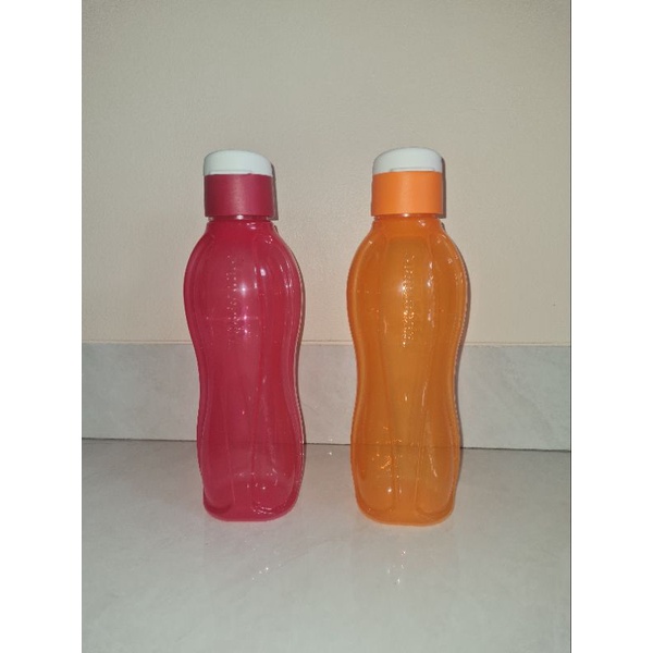 Jual Botol Minum Eco L Tupperware Tutup Putar Flip Merah Dan Kuning