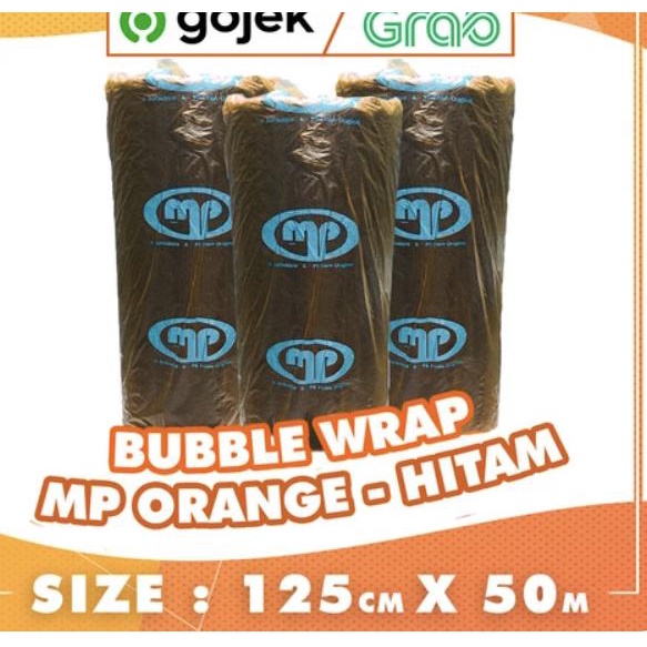 

BUBBLE WRAP MURAH ROLL 50 METER PUTIH BUBLE WRAP - DKM DELKOMAS - MP ORANGE HITAM