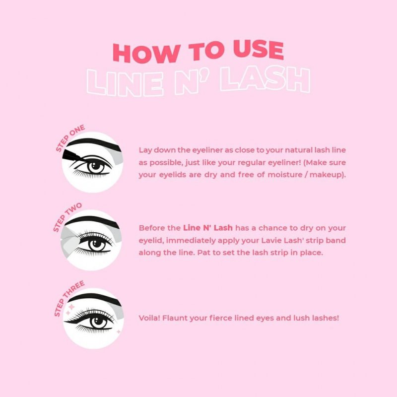 Lavie Lash Line N' Lash 2in1 Eyeliner &amp; Lash Adhesive