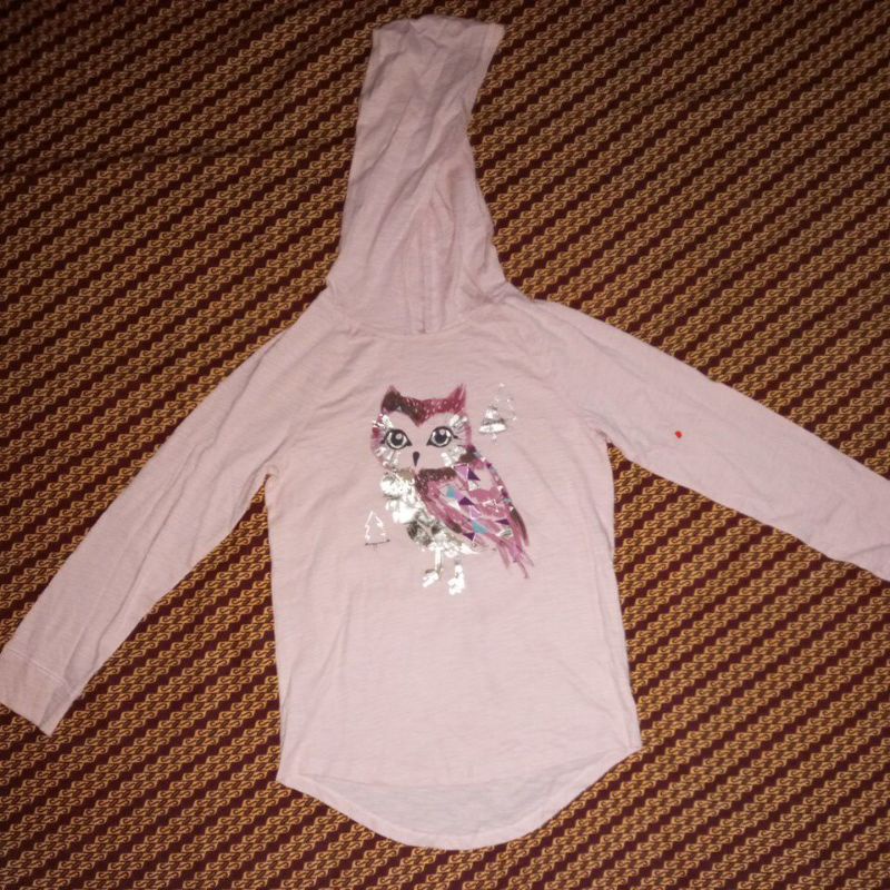 kaos hoodie OshKosh anak perempuan