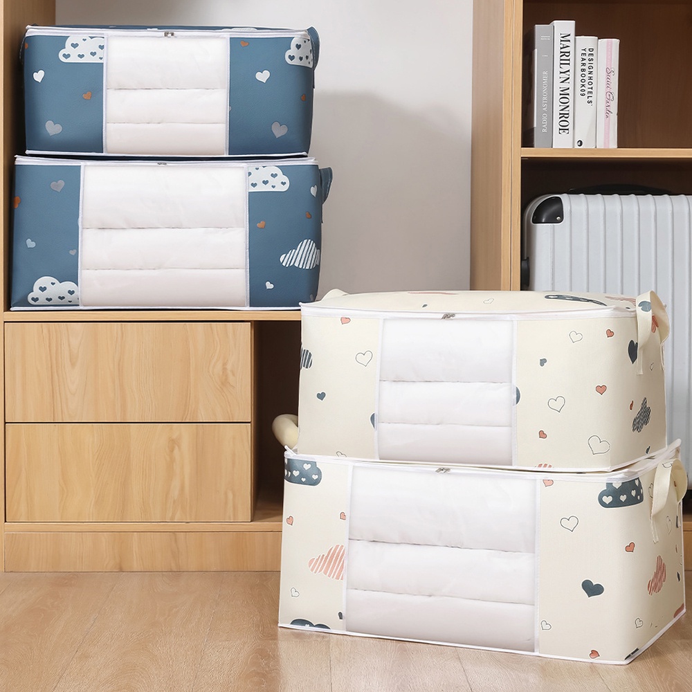 Tempat Penyimpanan Pakaian Selimut Bed Cover Organizer Serbaguna - TP014