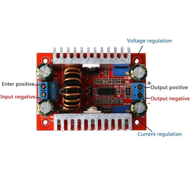 Boost Converter 400W 15A DC-DC Step up Power Supply Module Driver