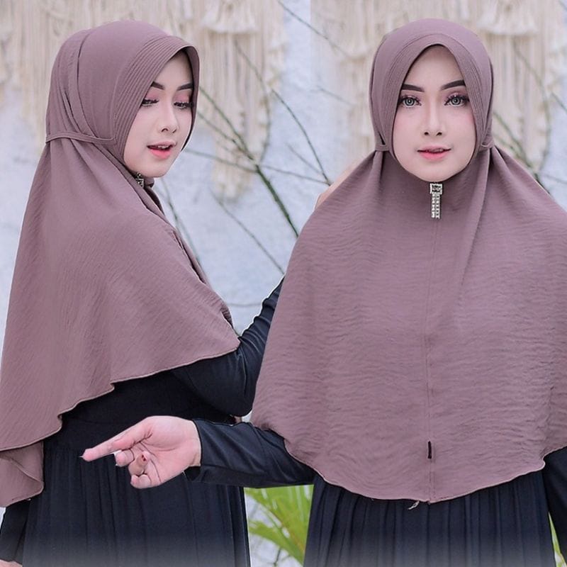 HIJAB BERGO PET CRINKLE L