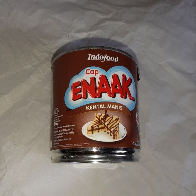 

susu kental manis cap enak coklat 370g