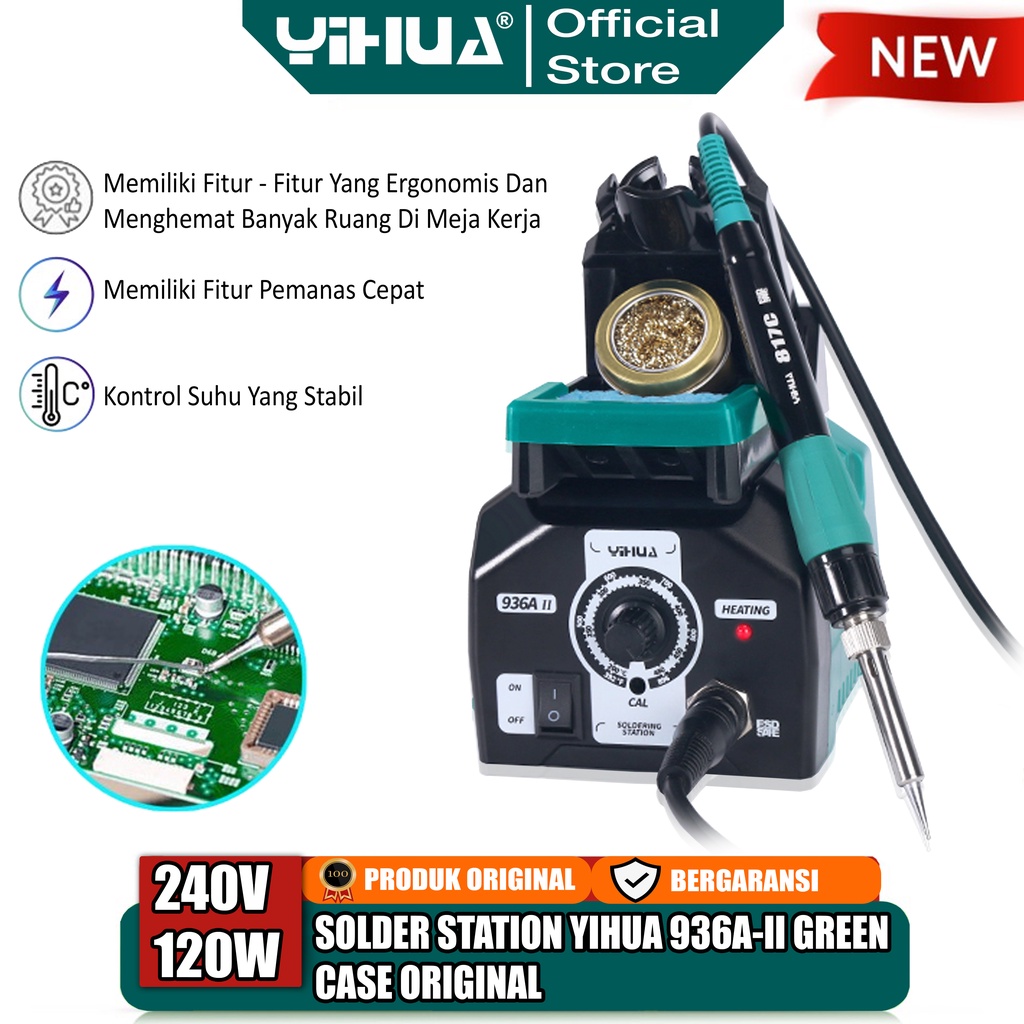 Yihua 936A-II Stasiun Solder