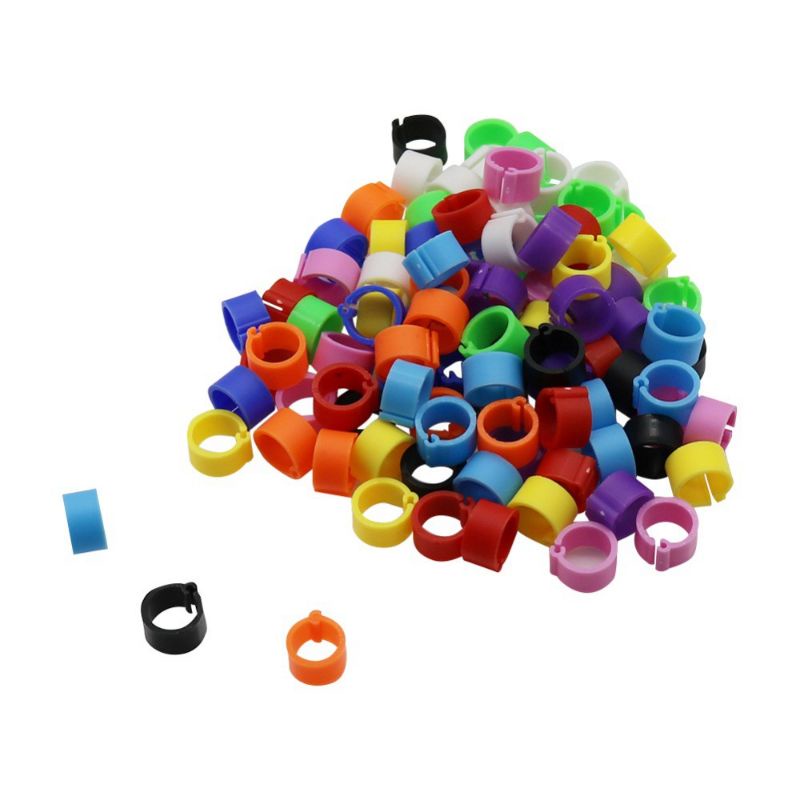 10 pcs ring klip gelang merpati polos import zeorfarm